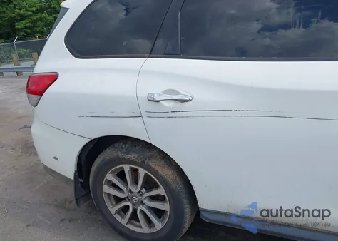 2013 Nissan Pathfinder S from USA, damaged, VIN 5N1AR2MM6DC684149